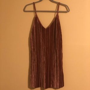 Bardot Velvet mini dress
